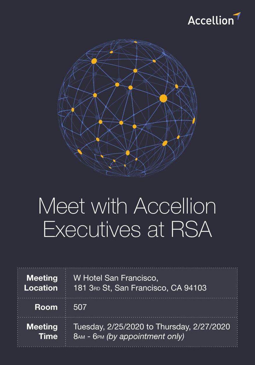 RSA Conference invitation postcard