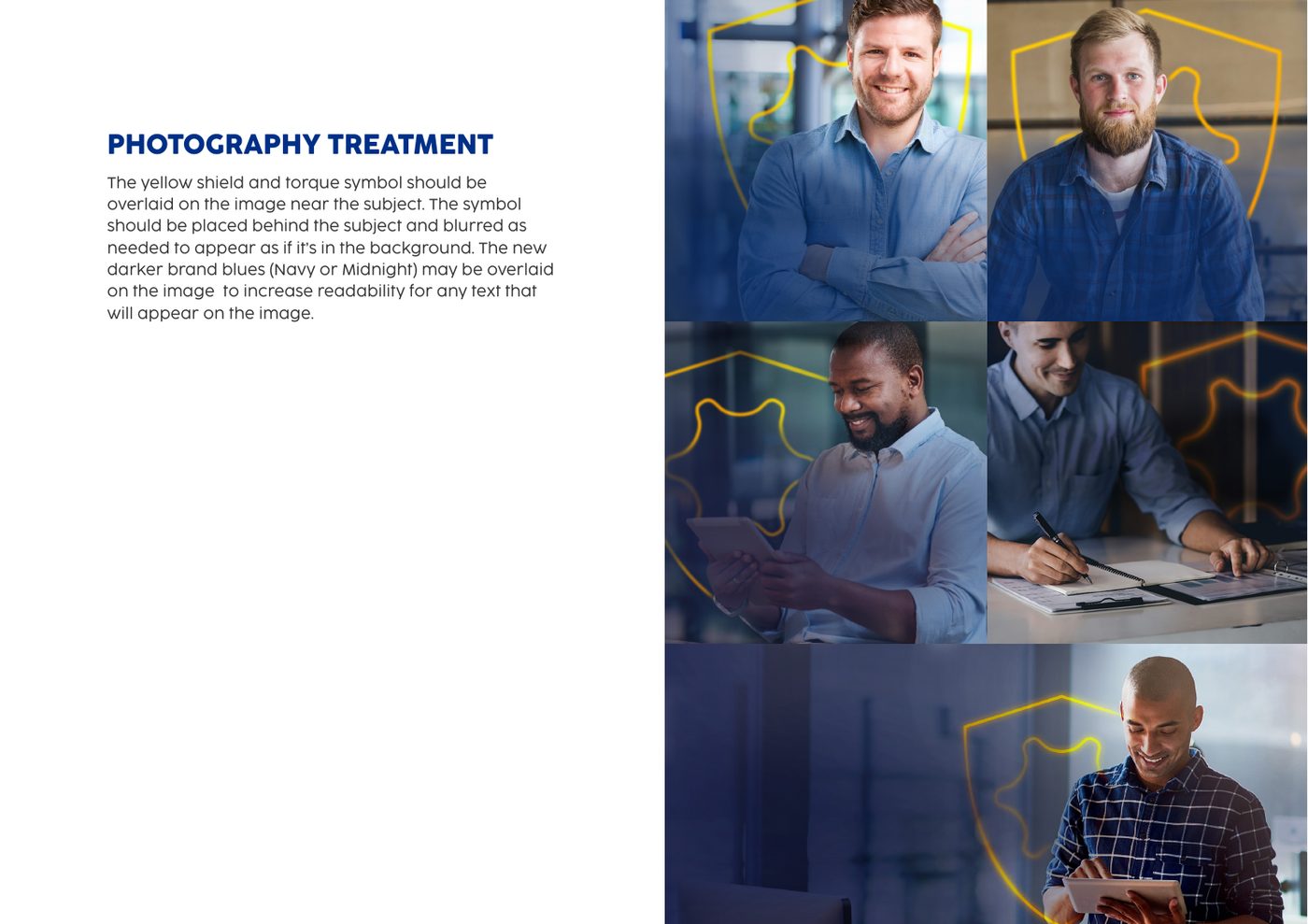 Campaign guide: photography treatment