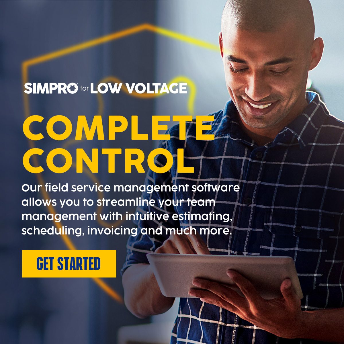 Simpro for Low Voltage: Complete control