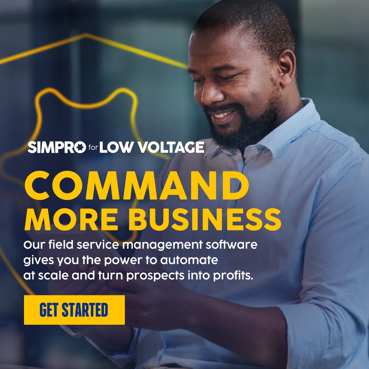 Simpro for Low Voltage: Command more business