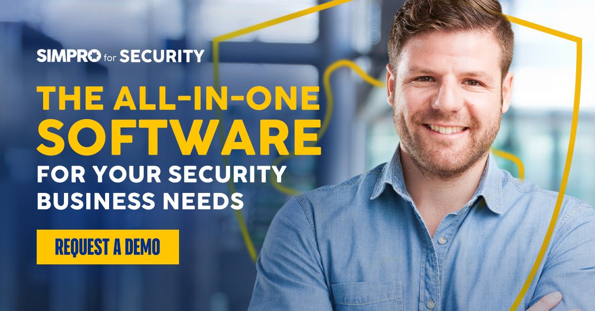LinkedIn ad: the all-in-one software for your security business needs