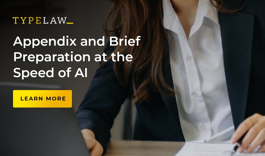 SCOTUSblog display ad: Appendix and brief preparation at the speed of AI